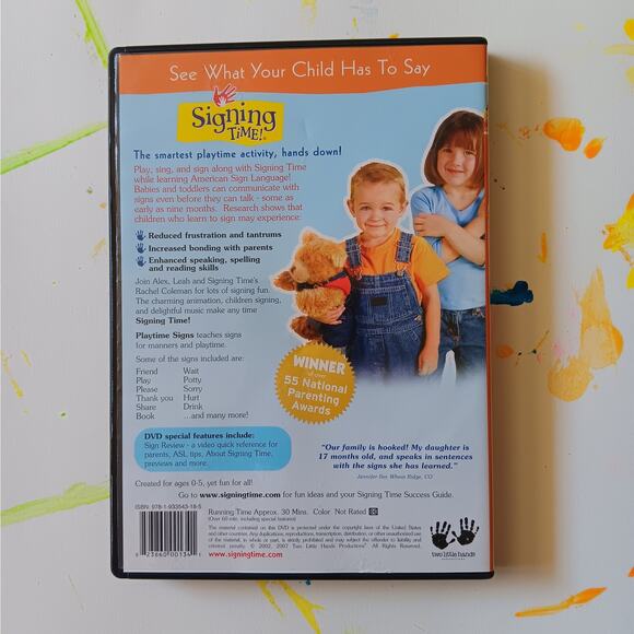Signing Time Sign Language DVD set - Picture 3 of 7